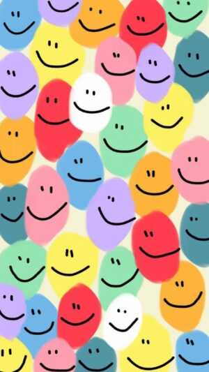 Smiley Faces Wallpaper