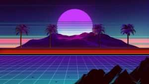 Synthwave 4K Wallpaper