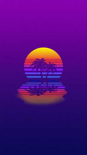 Synthwave Wallpaper Mobile