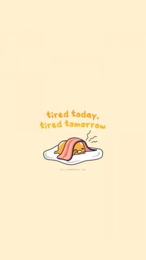 Tired Gudetama Wallpaper