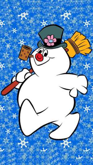 Wallpaper Frosty The Snowman