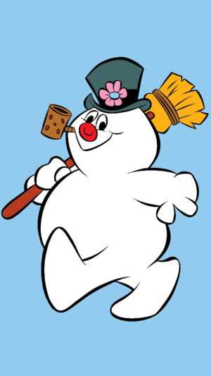 Wallpaper Frosty The Snowman