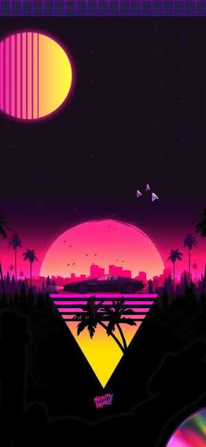 Wallpaper Synthwave