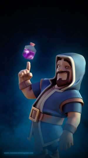 Wizard Clash Royale Wallpaper