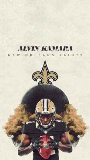 iPhone Alvin Kamara Wallpaper