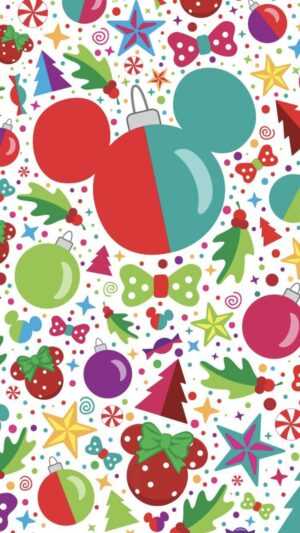 iPhone Disney Christmas Wallpaper