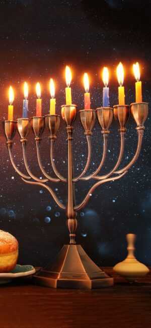 iPhone Hanukkah Wallpaper