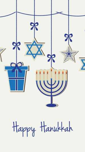 iPhone Hanukkah Wallpaper