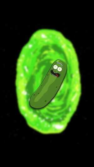 iPhone Pickle Rick Wallpaper