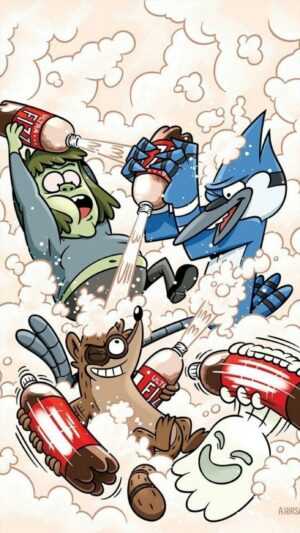 iPhone Regular Show Wallpaper