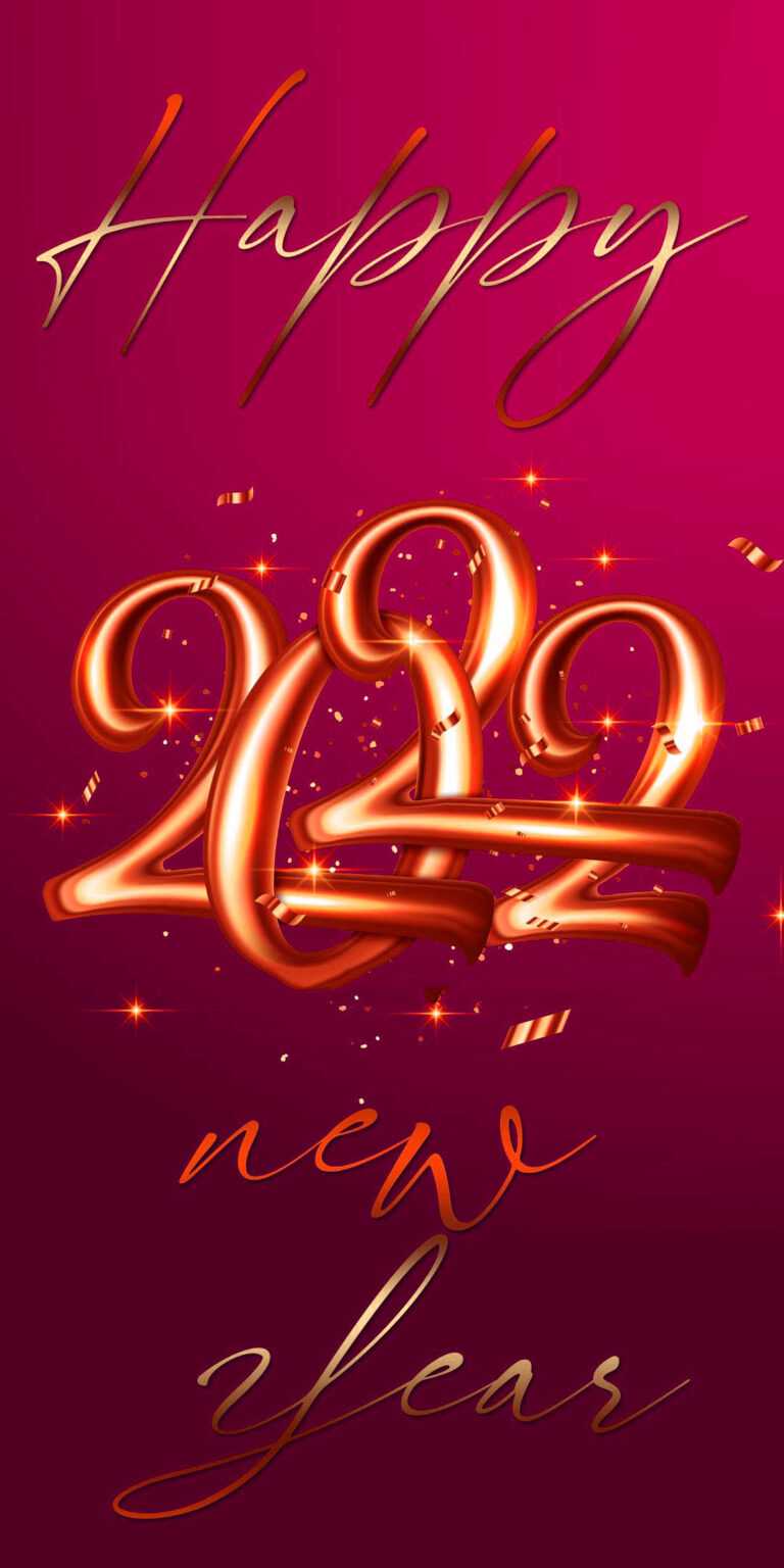2022 Happy New Year Wallpaper iXpap