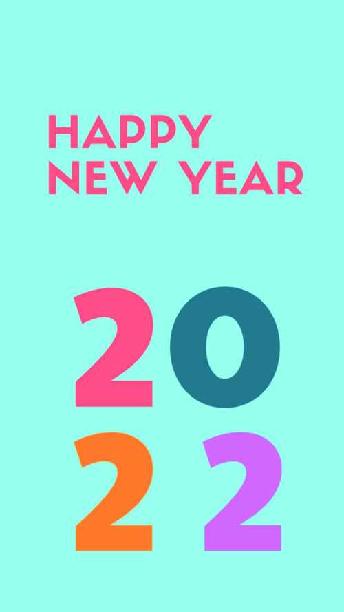 New Year 2022 Wallpaper iXpap
