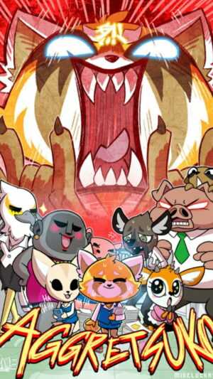 Aggretsuko Background