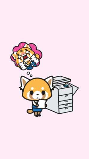 Aggretsuko Wallpaper iPhone