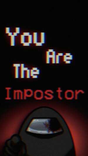 Among Us Impostor Wallpaper