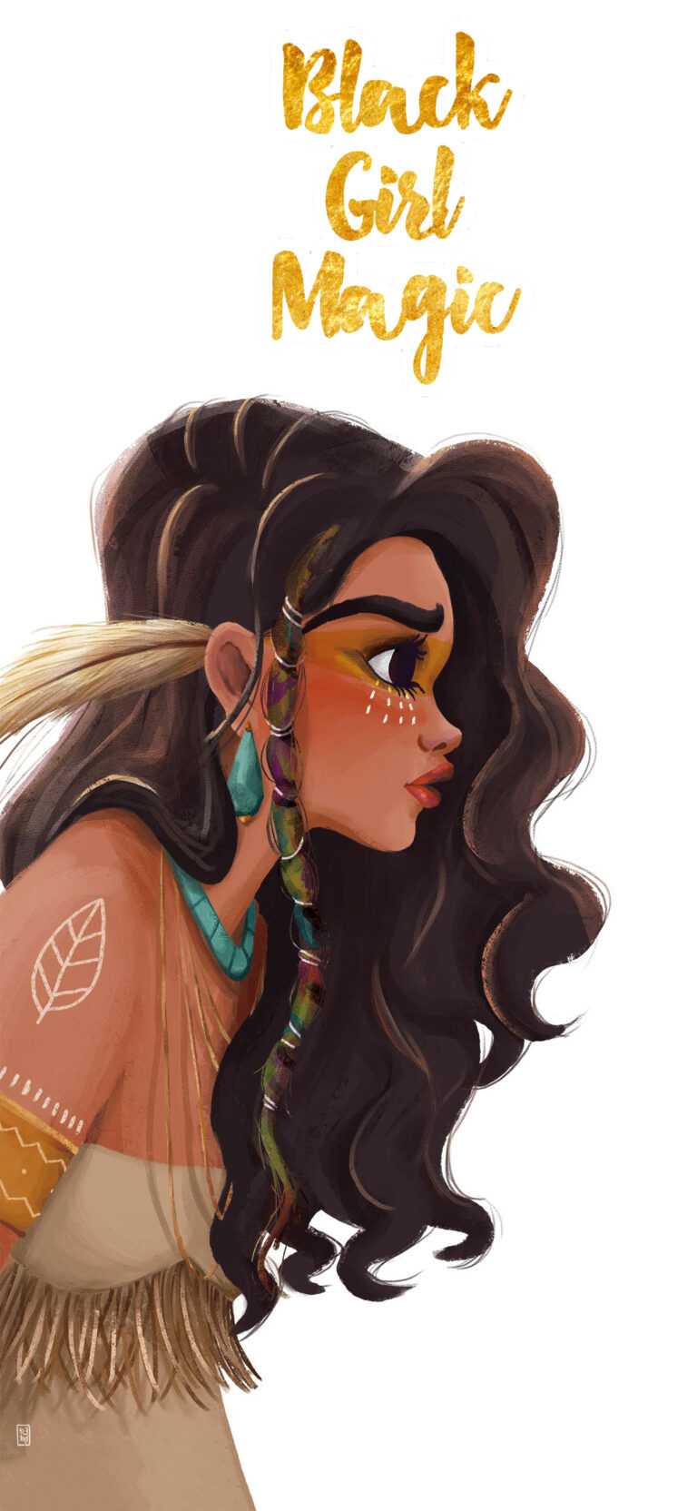 Black Girl Magic Wallpaper iXpap