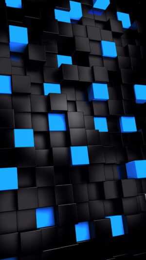 Black and Blue Wallpaper