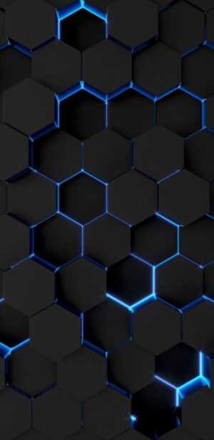 Black and Blue Wallpaper iPhone