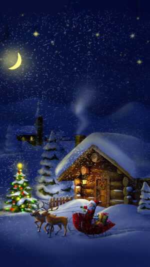 Christmas Scene Wallpaper