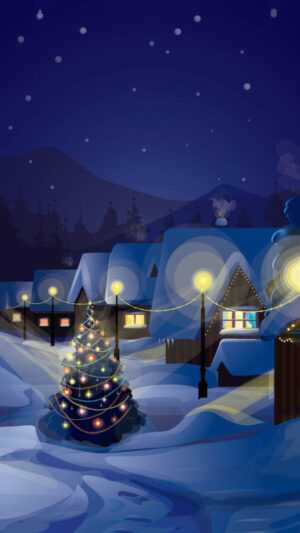 Christmas Scene Wallpaper