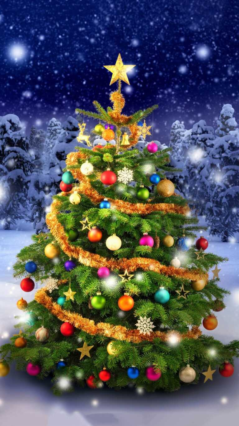 Christmas Scene Wallpaper iXpap