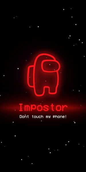 Impostor Among Us Wallpaper