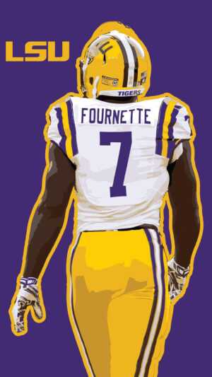 Leonard Fournette LSU Wallpaper