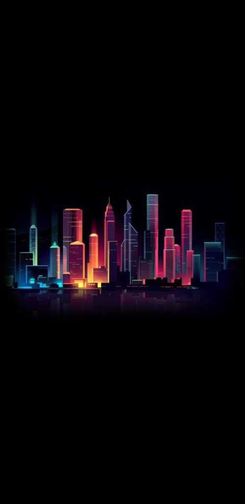 Neon City Wallpaper - iXpap