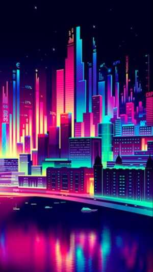 Neon City Wallpaper