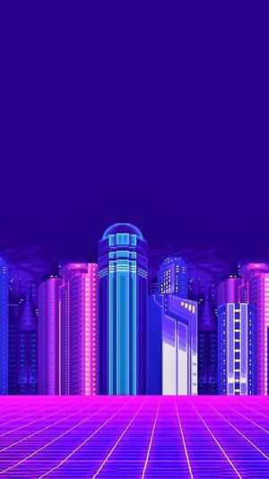 Neon City Wallpaper