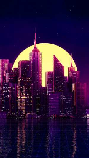 Neon City Wallpaper