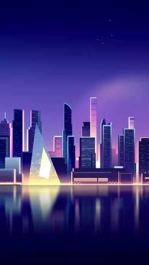 Neon City Wallpaper