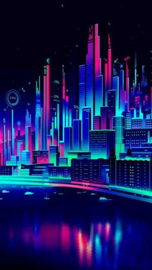 Neon City Wallpaper