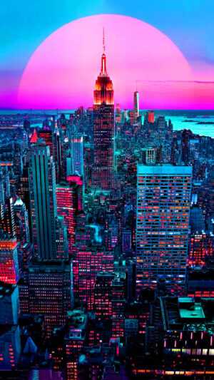 Neon City Wallpaper