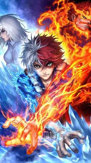 Todoroki Wallpaper iPhone