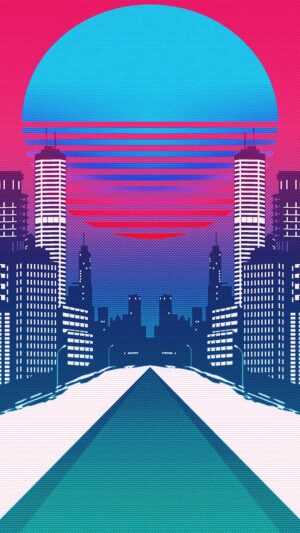 Wallpaper Neon City