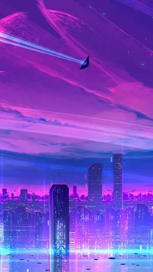 Wallpaper Neon City