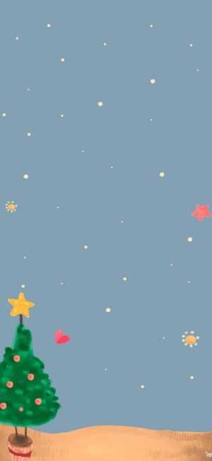 Wallpaper Simple Christmas