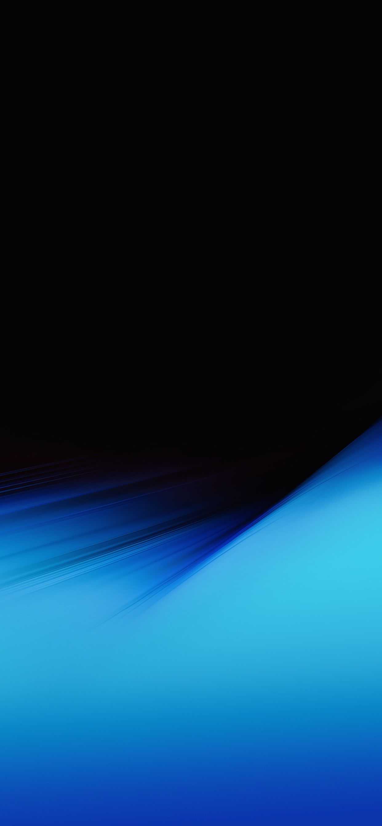 IPhone Black And Blue Wallpaper - iXpap