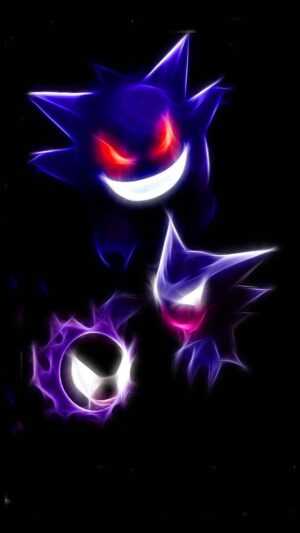 iPhone Gengar Wallpaper