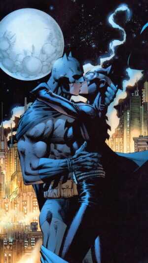 Batman and Catwoman Wallpaper