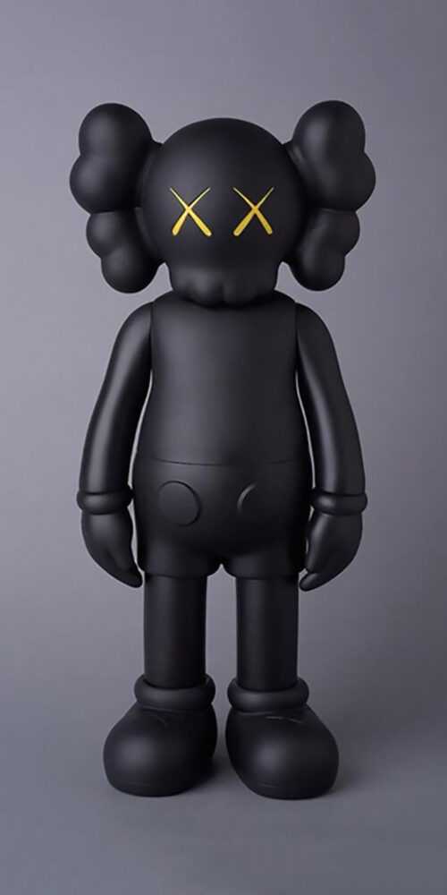 Black Kaws Wallpaper iXpap