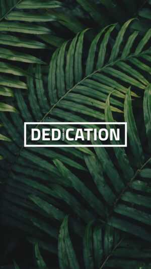 Dedication Wallpaper