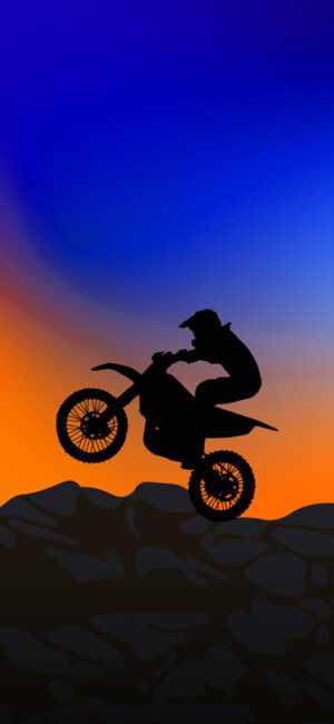 Dirt Bike Lockscreen