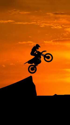 Dirt Bike iPhone Wallpaper