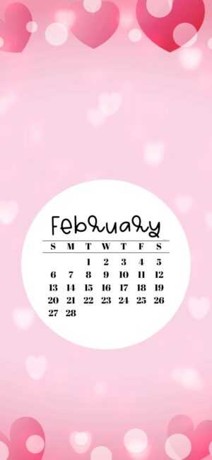 February 2022 Calendar Wallpaper