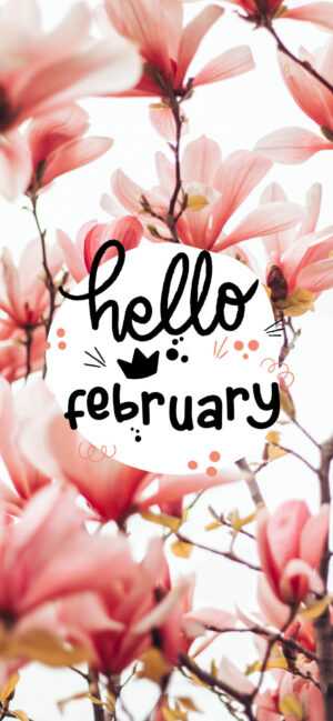 Hello February Wallpaper