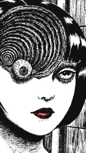 Junji Ito iPhone Wallpaper