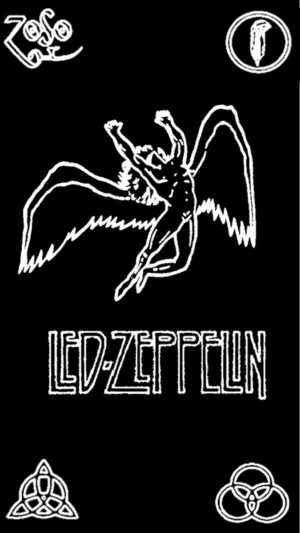 Led Zeppelin iPhone Wallpaper