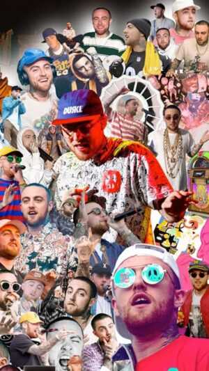 Mac Miller Collage Wallpaper